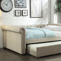 DAYBED QUEEN W/TRUNDLE